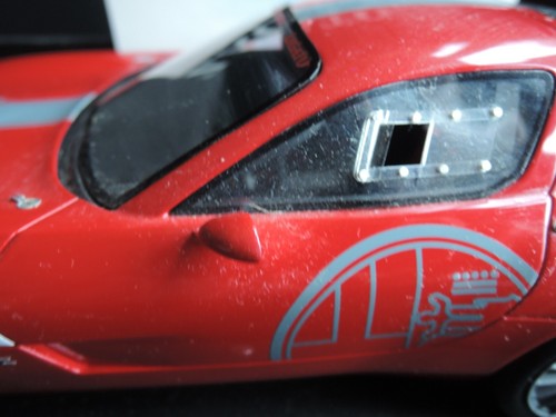 ALFA ROMEO TZ3 CORSA ZAGATO in Red 1:18 Scale Resin by MR Collection Models - Picture 17 of 24