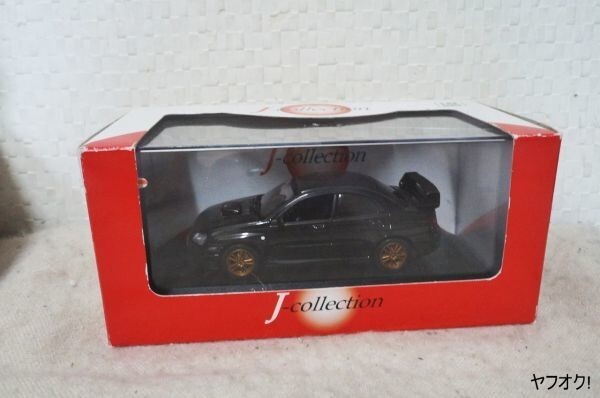 1/43 Kyosho J collection Subaru Impreza WRX STi Black w/ Box