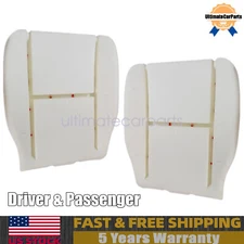 Driver & Passenger Bottom Foam Cushion For 2007-2014 Chevy Silverado 1500 2500