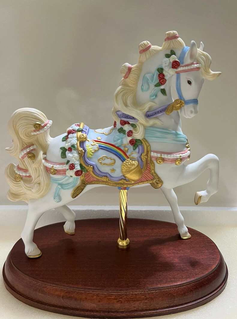 Lenox 1998 Carousel Collection Limited Edition Vintage Figurine Rare Sculpture