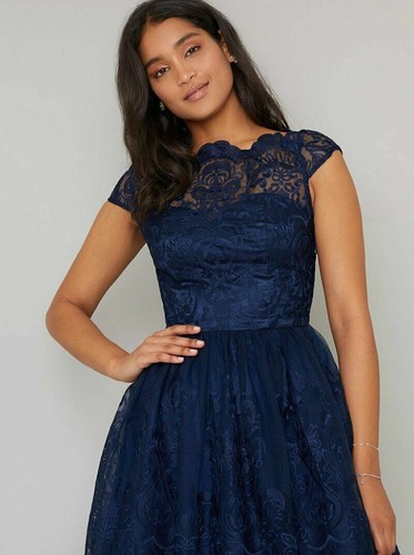 midi cocktail dress with sleeves uk