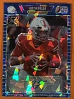 2021 Justin Fields Leaf Pro Set Rookie RC BLUE CRACKED ICE AUTO #d/35! CLEAN!!