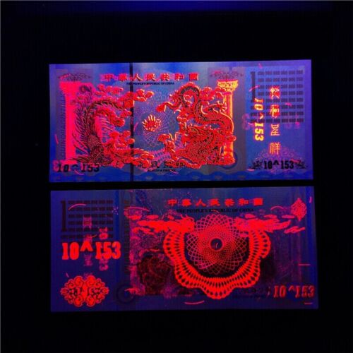 100 Pieces China 10^153 Green Dragon Consecutive Num Banknotes/With certificate - Picture 4 of 9
