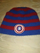 Marvel Kids Hat One Size Fits Most 100 Acrylic Red White Blue July 2016