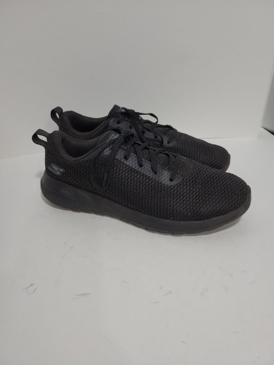 専用4 SKECHERS 54601 GO WALK BLACK CASUAL RUNNING WALKING MENS 9 SHOES