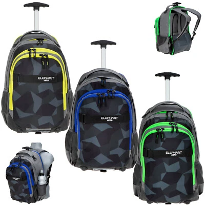 Trolley Schultrolley Elephant Signature Hero Schulrucksack Bag 12771 Cyber Camo