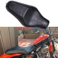 For Harley Sportster XL 883 1200 Motorcycle Driver Rear Passenger Two Up Seat