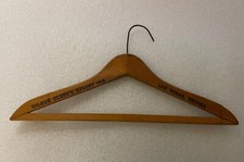 WILBUR CLARK  S DESERT INN VINTAGE WOOD CLOTHES HANGER, LAS VEGAS, NEVADA