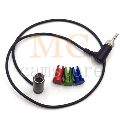 ta3m 3pin male to 3.5  with lock， for Sennheiser audio cable, Use SOMMER SOD-14 