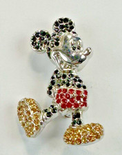 Vintage Disney Sterling Silver Mickey Mouse P...