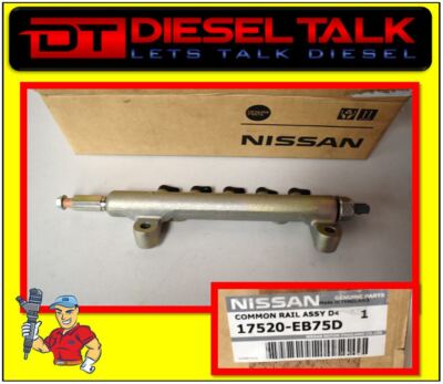 17520-EB75C COMMON RAIL. SUITS NISSAN D22 2.5 LTR DIESEL