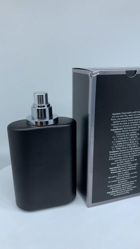 AQUARIUS BLACK Men's Cologne 3.4 Fl. Oz. EDT Spray | eBay