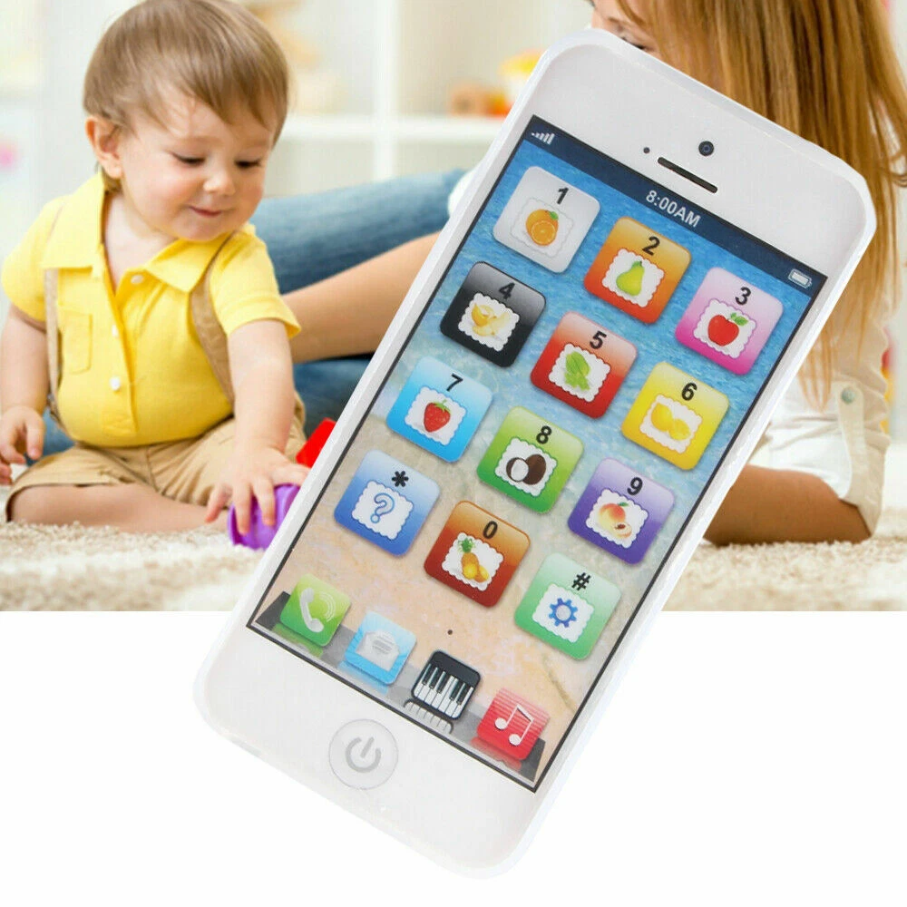 Baby Phone Remote Control Toy: Baby Cell Phone Toy Baby Remote Fake Phones  Toy TV Remote Control for Baby Smartphone for Kids - Kids Phone and TV