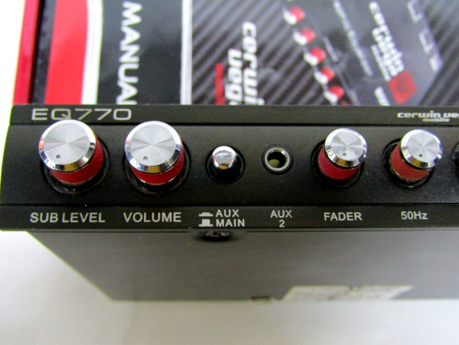 Cerwin Vega EQ770 HED Series 7-Band Parametric Equalizer