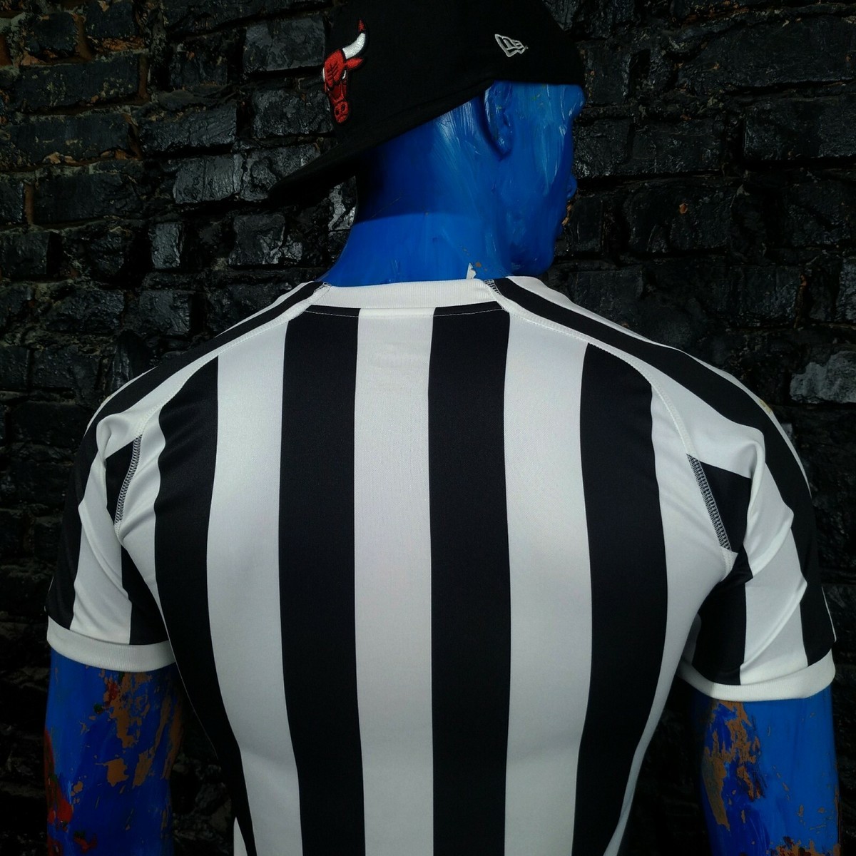 Maillot Newcastle United 2018-2019 Domicile - SHELVEY N°8 - Match Worn, Porté