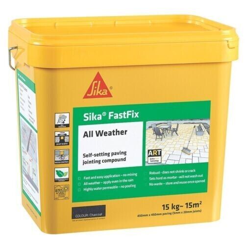 Sika Fast Fix All Weather Self Setting Jointing Compound 15kgVarious