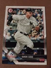2018 AARON JUDGE BOWMAN BASEBALL CARD #24 NY NEW YORK YANKEES NYY ALL RISE 62 HR