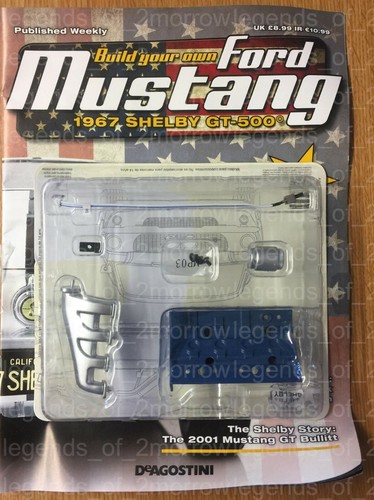 DEAGOSTINI BUILD YOUR OWN FORD MUSTANG 1967 SHELBY GT-500 - CHOOSE ANY ISSUE ! - Picture 73 of 103