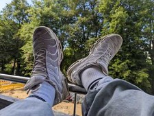 Nike TN 46 bianche usate ma indossabili | Air Force da collezione