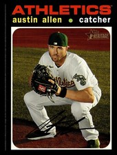 2020 Topps Heritage High Number - #666 Austin Allen