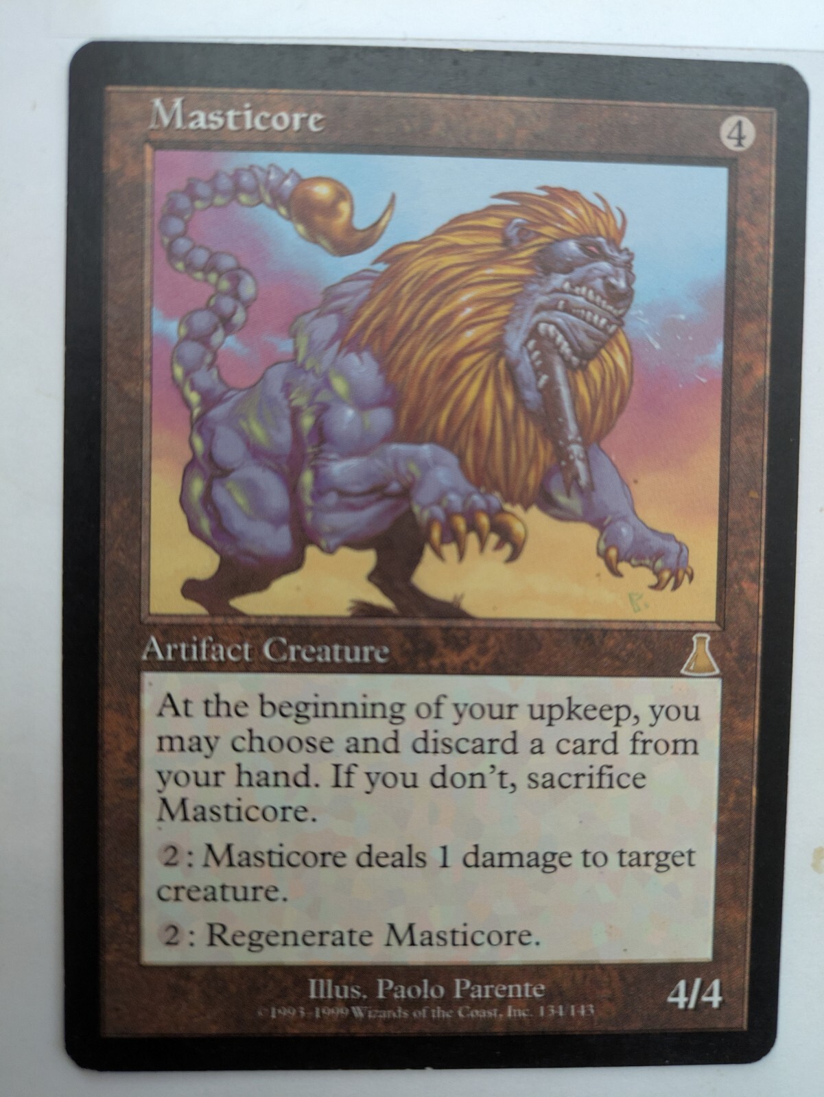 Masticore Urza's Destiny MTG Nm Free Shipping with tracking