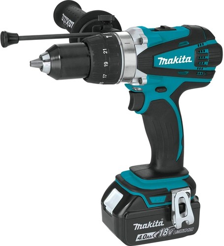MAKITA XPH03MB 18V LXT Li-Ion Cordless 1/2-Inch Hammer Driver-Drill Kit with Bag - Picture 2 of 4