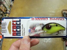 Rebel Deep Wee R DC93 model Discontinued!! Crappie Crank R 3/8oz. dives 8-10 ft.