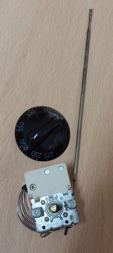 Temperaturwähler, Thermostat EGO 55.18062.050, 320°C, mit Knebel für Backofen