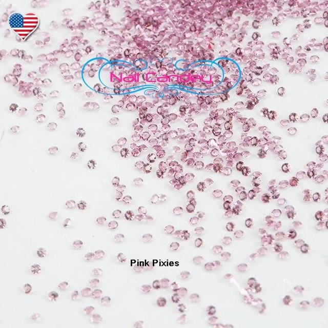 Pixie Crystals 3D Bead Micro Dust Glass Rhinestones For Nail Art 1440