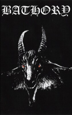 BATHORY ‎s/t Bathory - CASSETTE TAPE - Black Metal - SEALED NEW