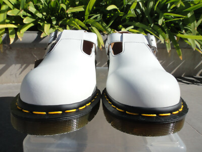 【値下げ】Dr. Martens POLLEYホワイト Dr. Martens x Comme Des Garcons POLLEY HARNESS CDG White, UK
