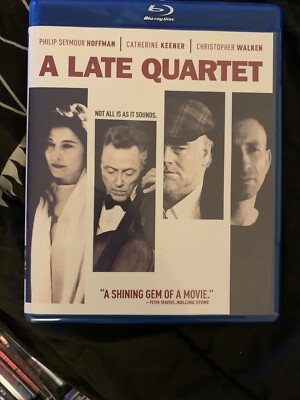 A Late Quartet 2012 Blu-ray,2013 Philip Seymour Hoffman, Brand New Sealed.