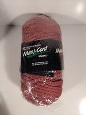 MAXI cord braided 100 yds 44505 Red / Cranberry