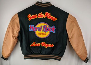 hard rock cafe varsity jacket