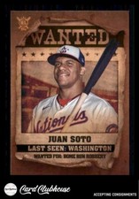 2021 Topps Big League Wanted #WT-15 Juan Soto