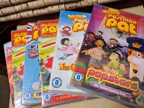 6 sealed Postman Pat DVD CD bundles. Some wear on the seal - Picture 4 of 19