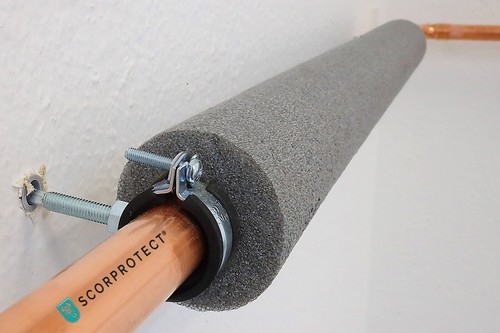 PE Rohrisolierung angeschlitzt Farbe grau 1 Meter - Bild 5 von 10