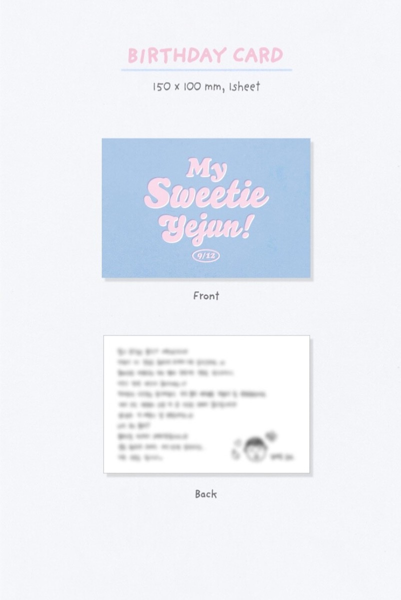 アイドル PLAVE 2024 BIRTHDAY KIT_YEJUN PLAVE 2024 BIRTHDAY KIT_YEJUN | eBay