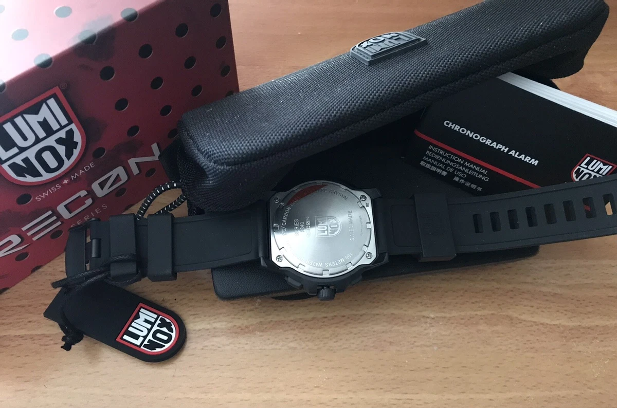 LUMINOX RECON TEAM LEADER CHRONO ALARM GMT WITH COMPASS AND EXTRA