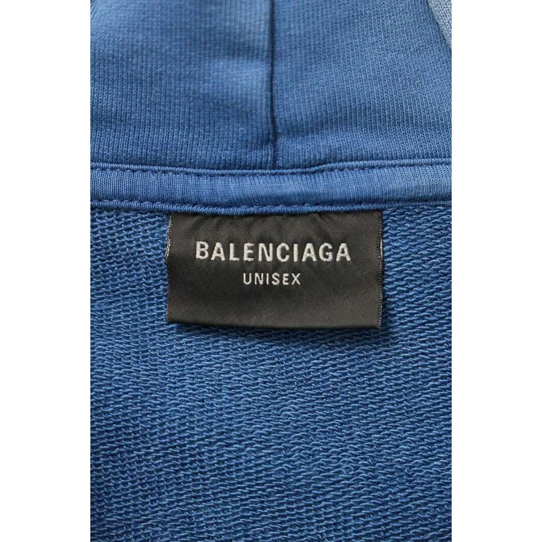 Balenciaga 767877 TPVK2 Felpa con Cappuccio Medium Fit Uomo L Usata feb637300ff20497c10f4e611