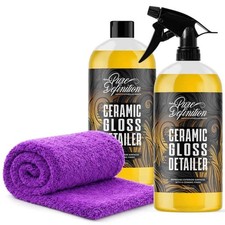 Ceramic SiO2 Spray Kit - Gloss Detailer Wax Sealant Car Paint, Glass & Trim 2L