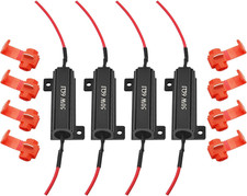 NEW 4Pcs 50W 6 Load Resistors Fix LED Turn Signal Blinker Error Kit