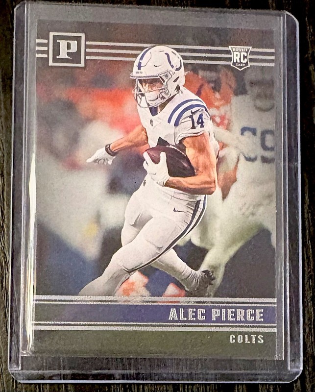 Alec Pierce (RC) 2022 Panini Chronicles ROOKIE Colts Football Card #PA-17