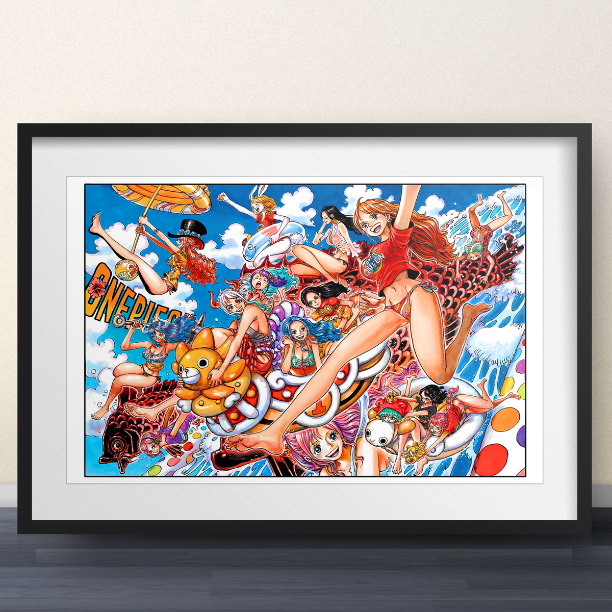 One Piece - Chapter 1084 Shonen Jump Art Spread 11x17 - Art Poster