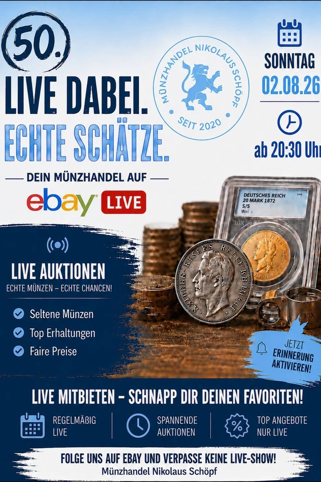 Sonntag Abend Live- Auktionen!