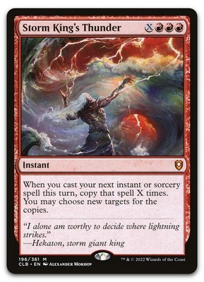 Storm King's Thunder #196 (NM) Baldur's Gate CLB Magic MTG
