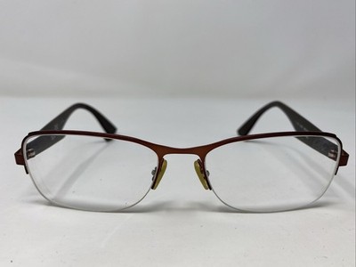 Ray-Ban RB 5309 2818 55-18-145 Burgundy Half Rim Eyeglasses Frame 9575