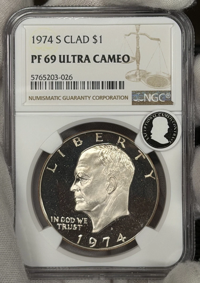 Proof NGC Certified Eisenhower US Dollars (1971-1978) for sale | eBay