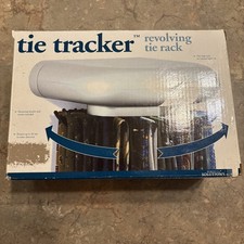 Perfect Solutions Tie Tracker Giratorio Tie Rack Carrusel Gira hasta 30 Lazos