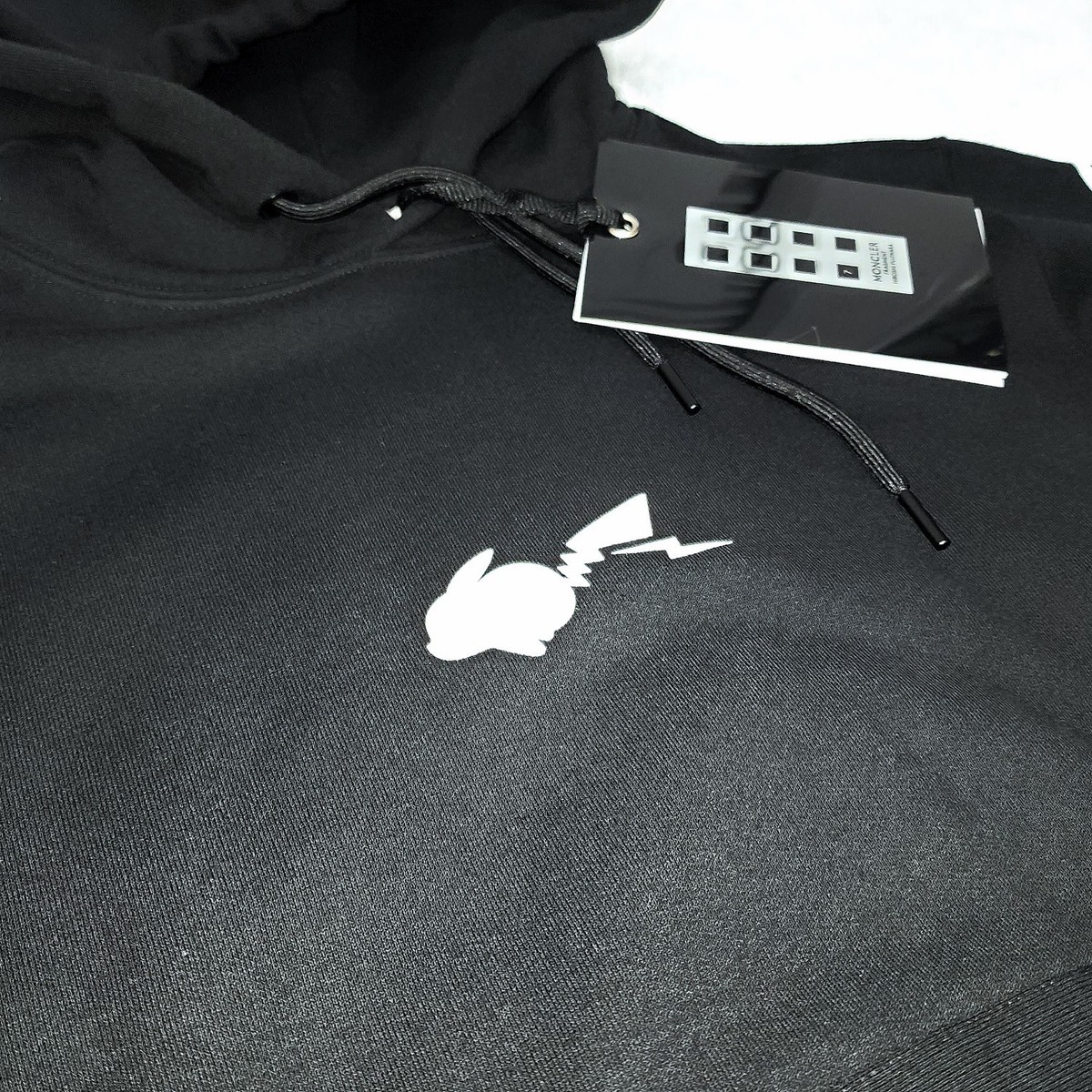 Moncler x Fragment x Pikachu Hoodie Black | S | Limited Edition
